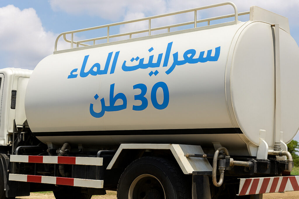 سعر وايت الماء 30 طن