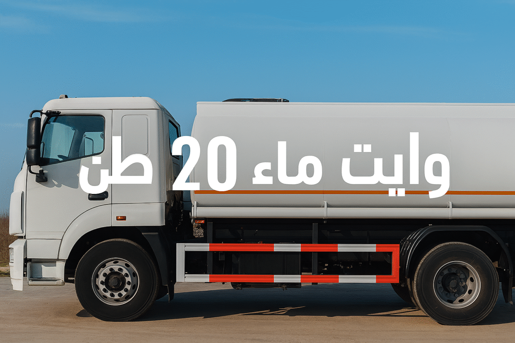 وايت ماء 20 طن